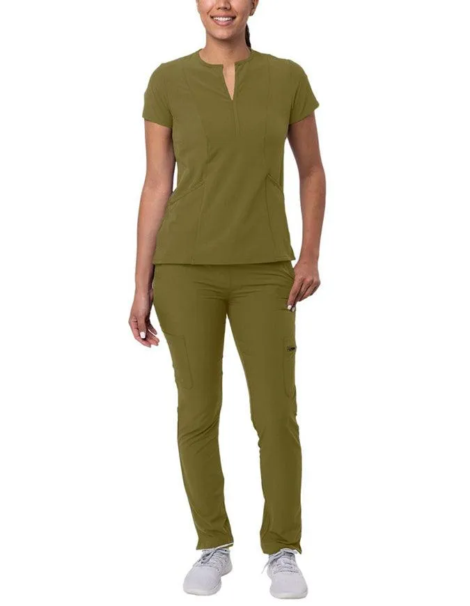 Adar Addition Women's Go-Higher Scrub Set