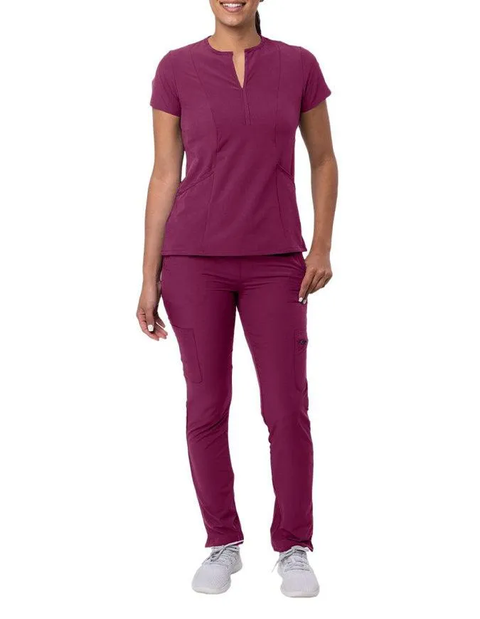 Adar Addition Women's Go-Higher Scrub Set