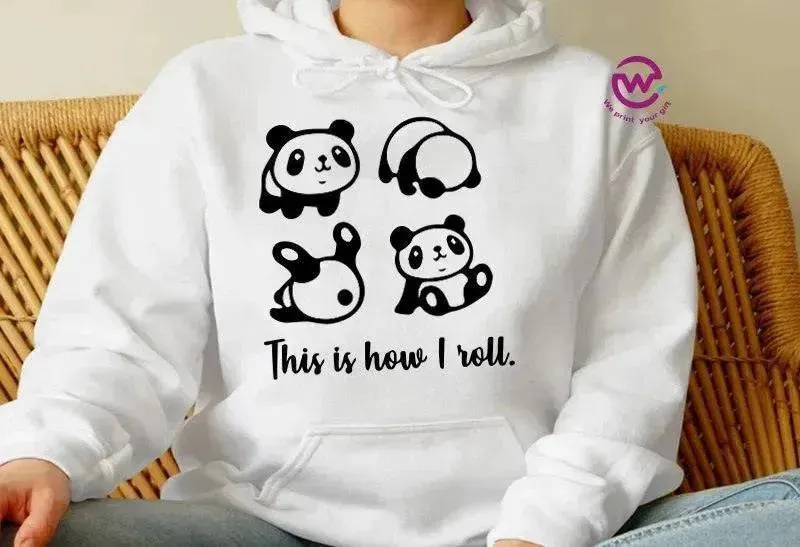 Adult Hoodies -Panda-B