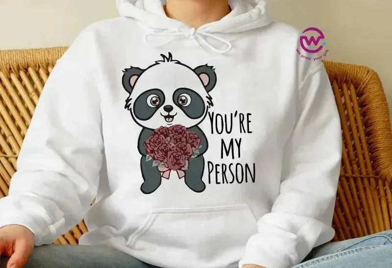 Adult Hoodies -Panda-B