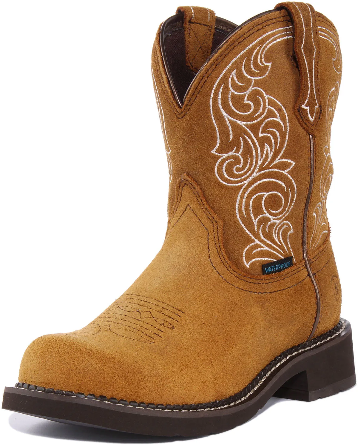 Ariat Fatbaby Heritage Waterproof In Tan For Women