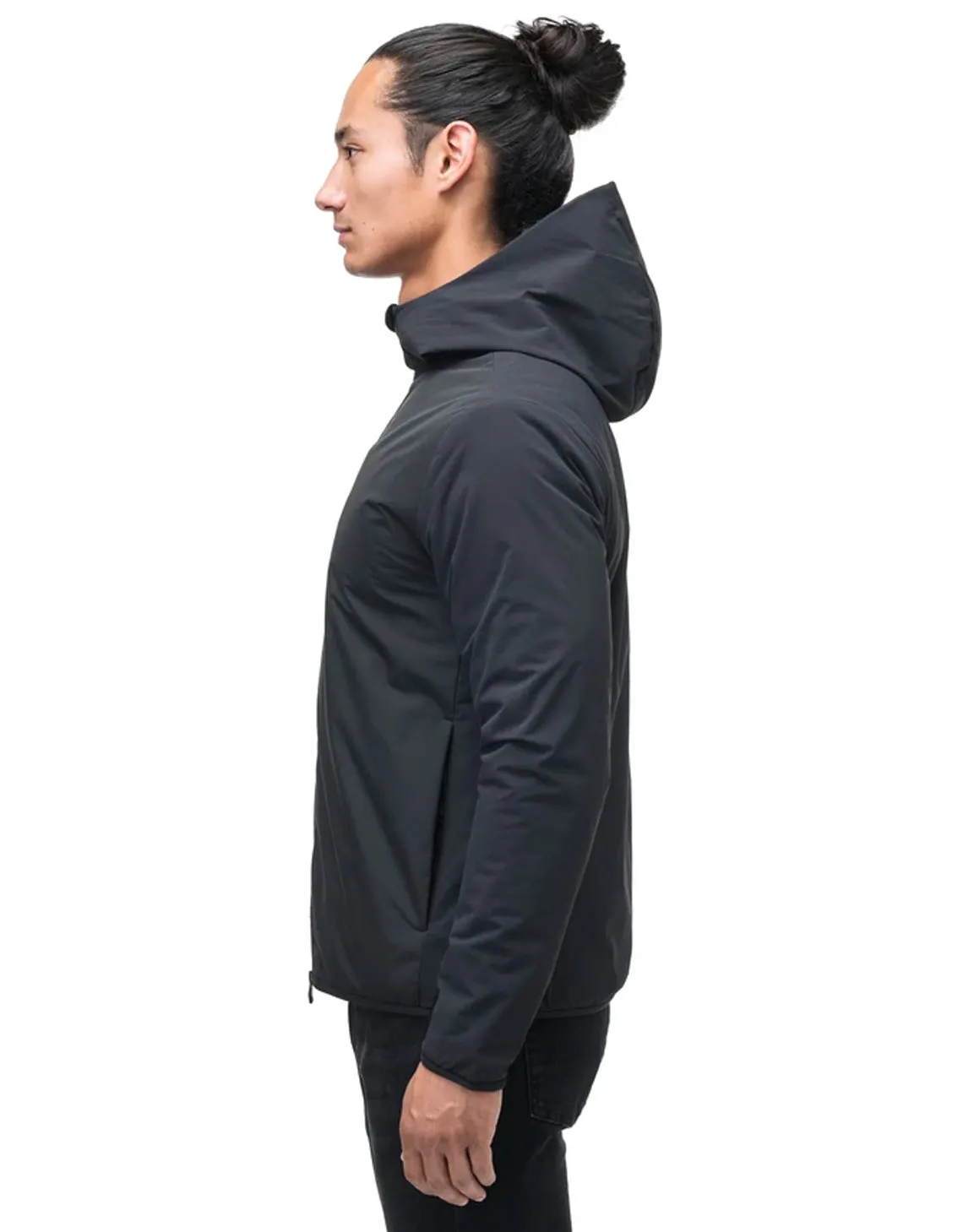 ATMOS MEN'S MID LAYER HOODIE BLACK