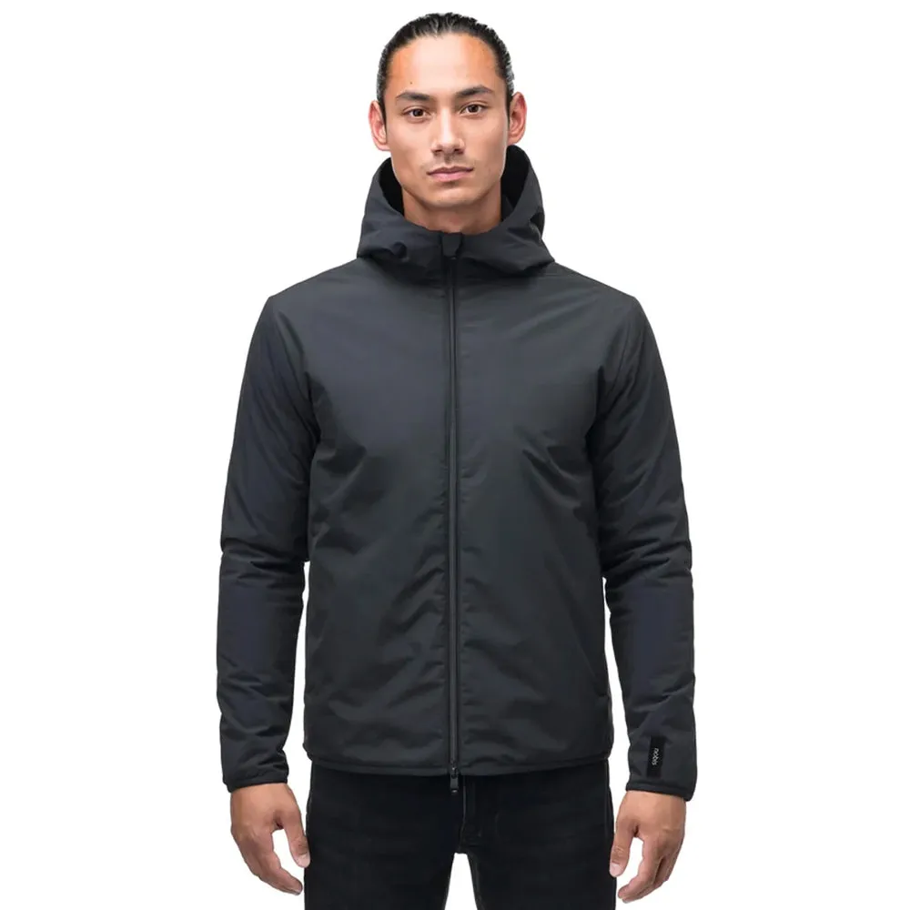 ATMOS MEN'S MID LAYER HOODIE BLACK