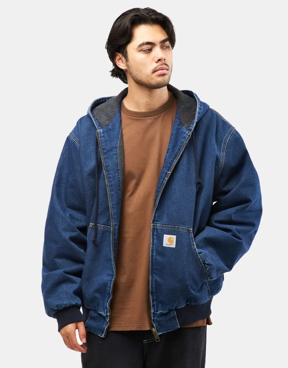 Carhartt WIP OG Active Jacket - Blue (Stone Washed)