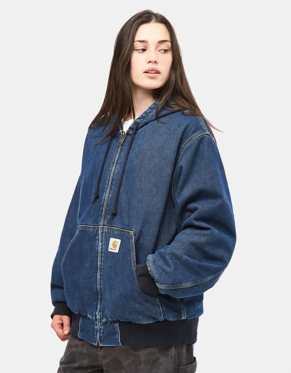 Carhartt WIP OG Active Jacket - Blue (Stone Washed)