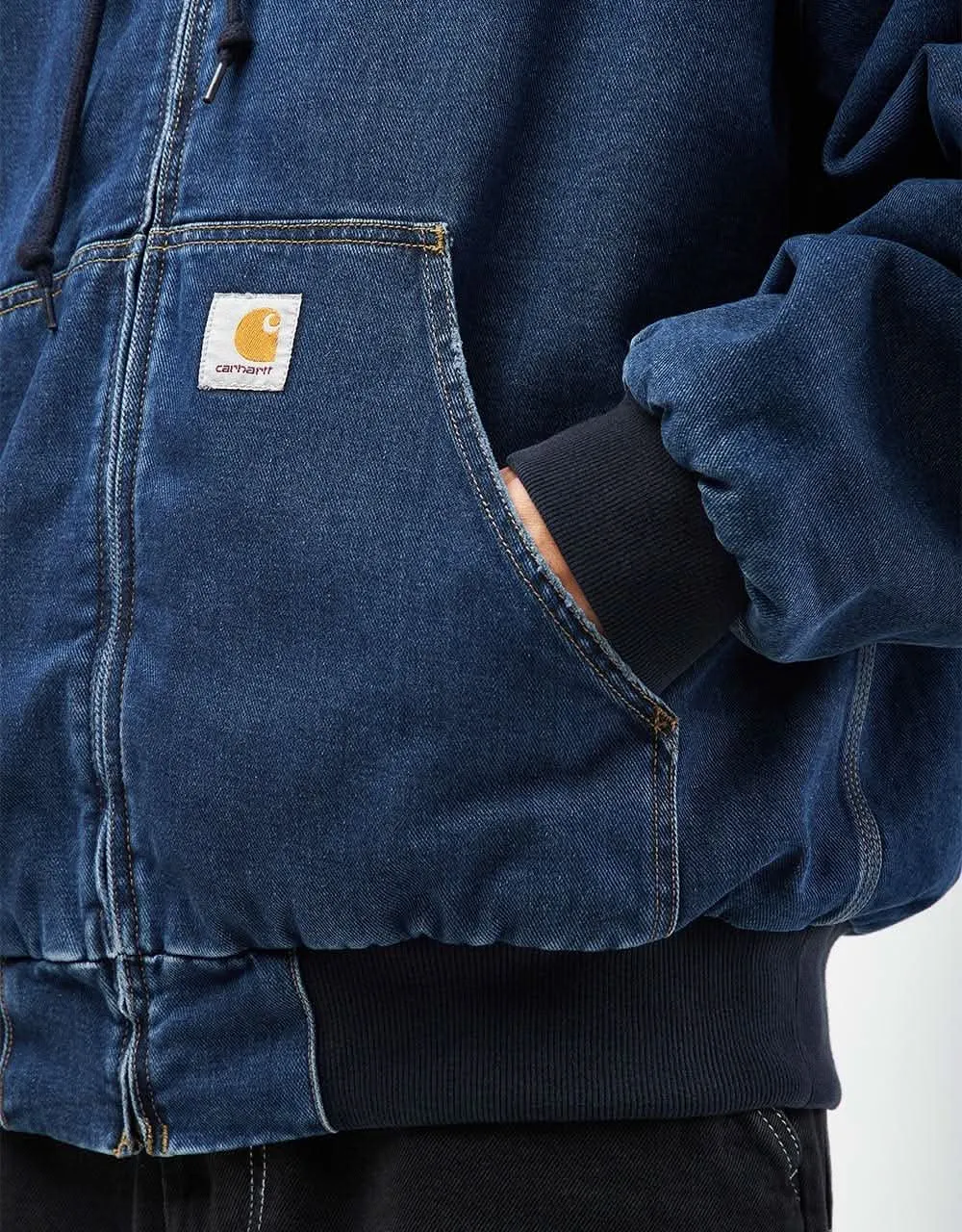 Carhartt WIP OG Active Jacket - Blue (Stone Washed)