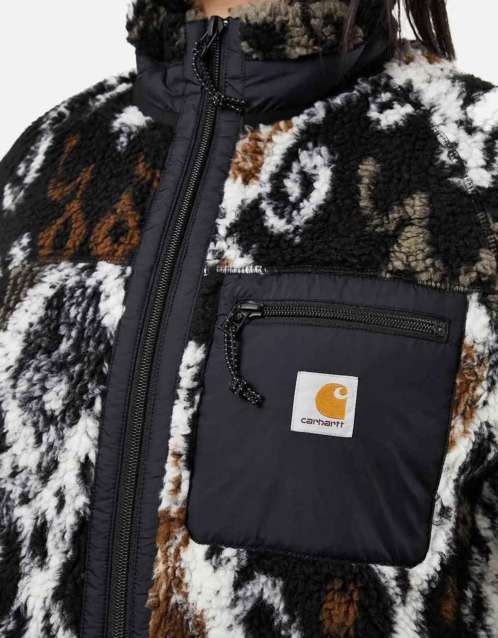 Carhartt WIP Prentis Vest Liner - Baru Jacquard/Black/Black