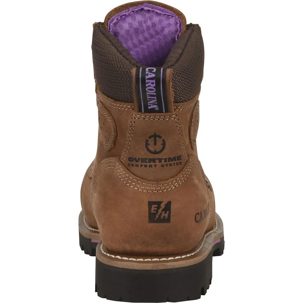 Carolina Women's Parthenon 6" Comp Toe WP Work Boot- Brown - CA1630