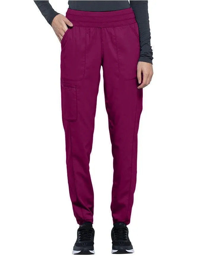 Cherokee Workwear Revolution Women's Natural Rise Tapered Leg Jogger Pant