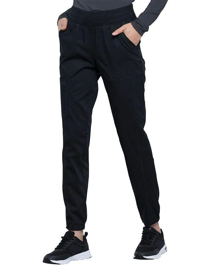 Cherokee Workwear Revolution Women's Natural Rise Tapered Leg Jogger Pant