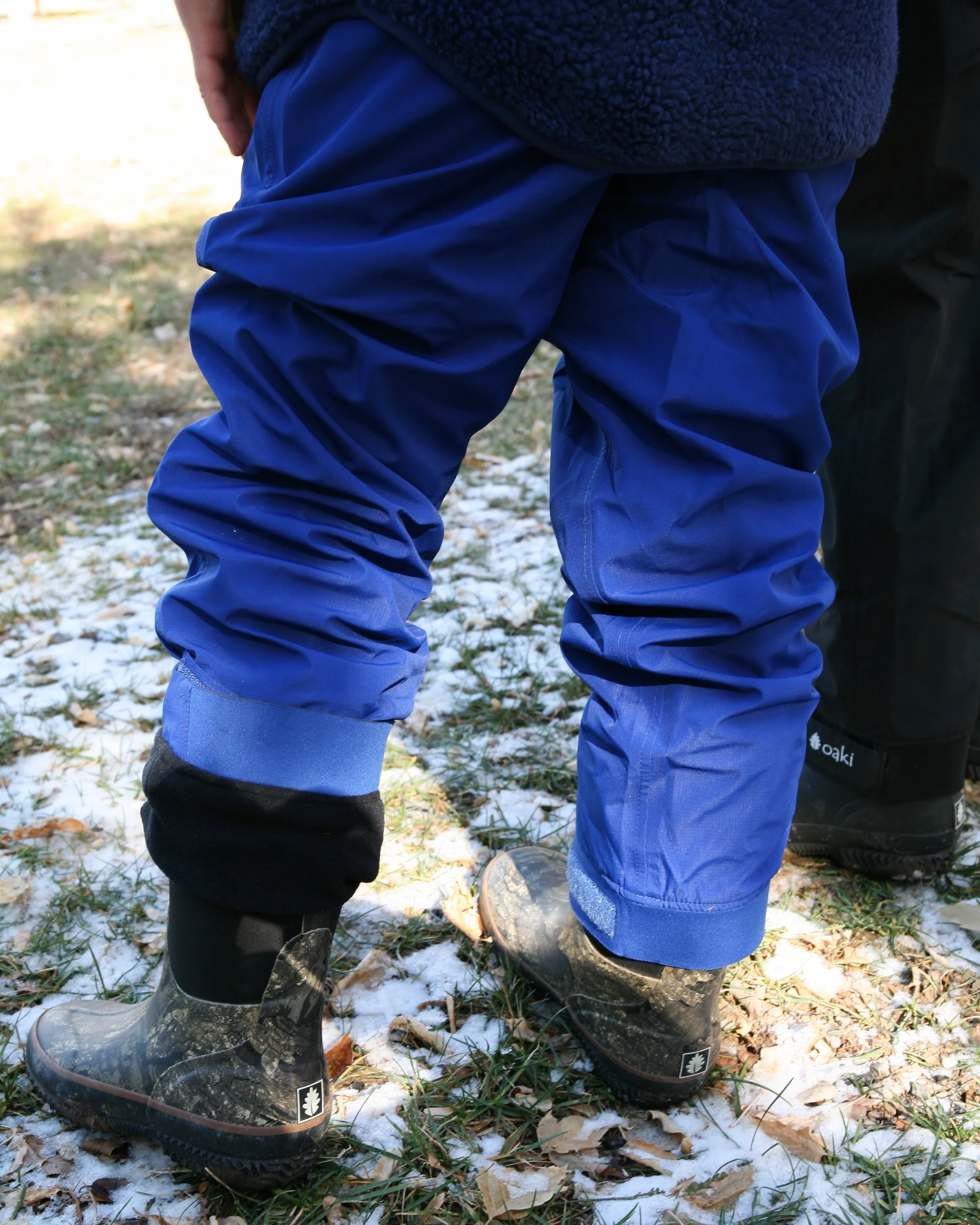 Children's Fleece-lined Rain/Snow Pants, Blue