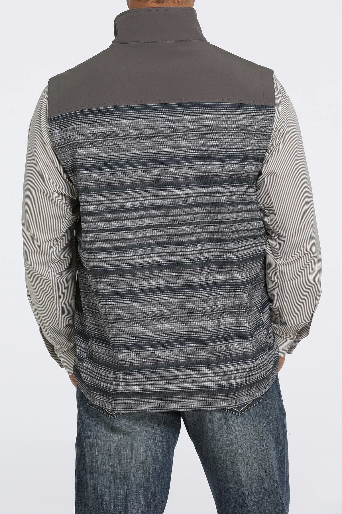 Cinch Men's Gray Bonded Vest