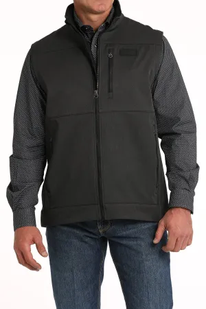 Cinch Softshell Bonded Men's Black Vest