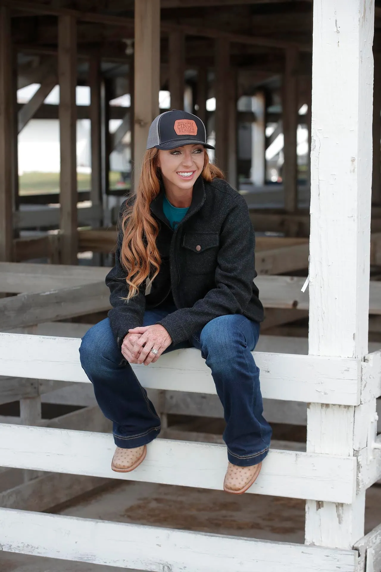 Cinch Women's Black Shirt Jacket