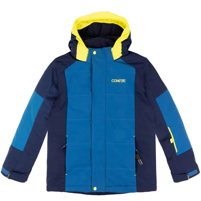 Conifere BROCKEN - Boys Snowsuit - Blue (Size 10yrs)