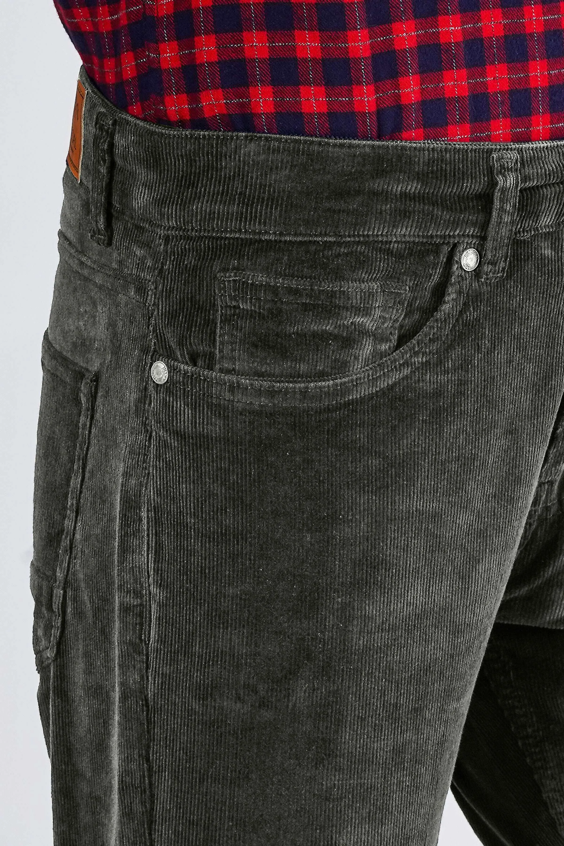 CORDUROY 5-POCKET PANT CHARCOAL