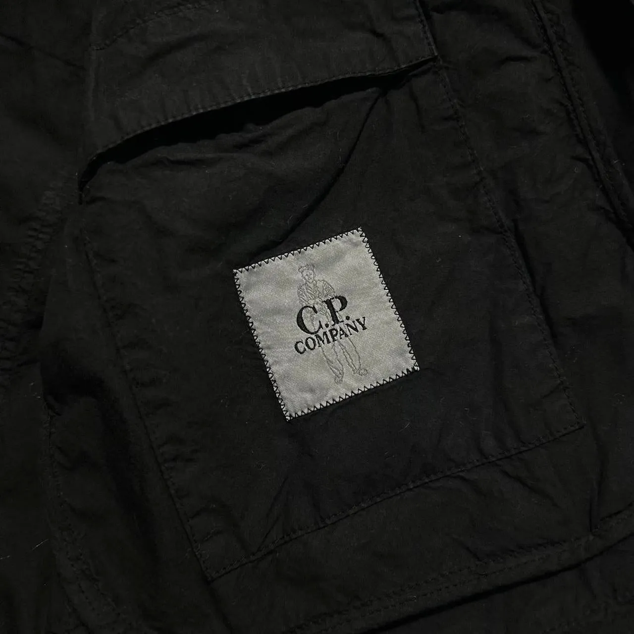 CP Company Ba-Tic Black Canvas Jacket