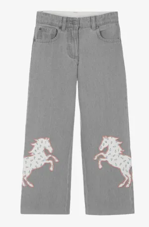 Denim Horse Pant