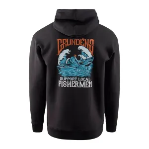 Displacement DWR Hoodie Support Local Fishermen