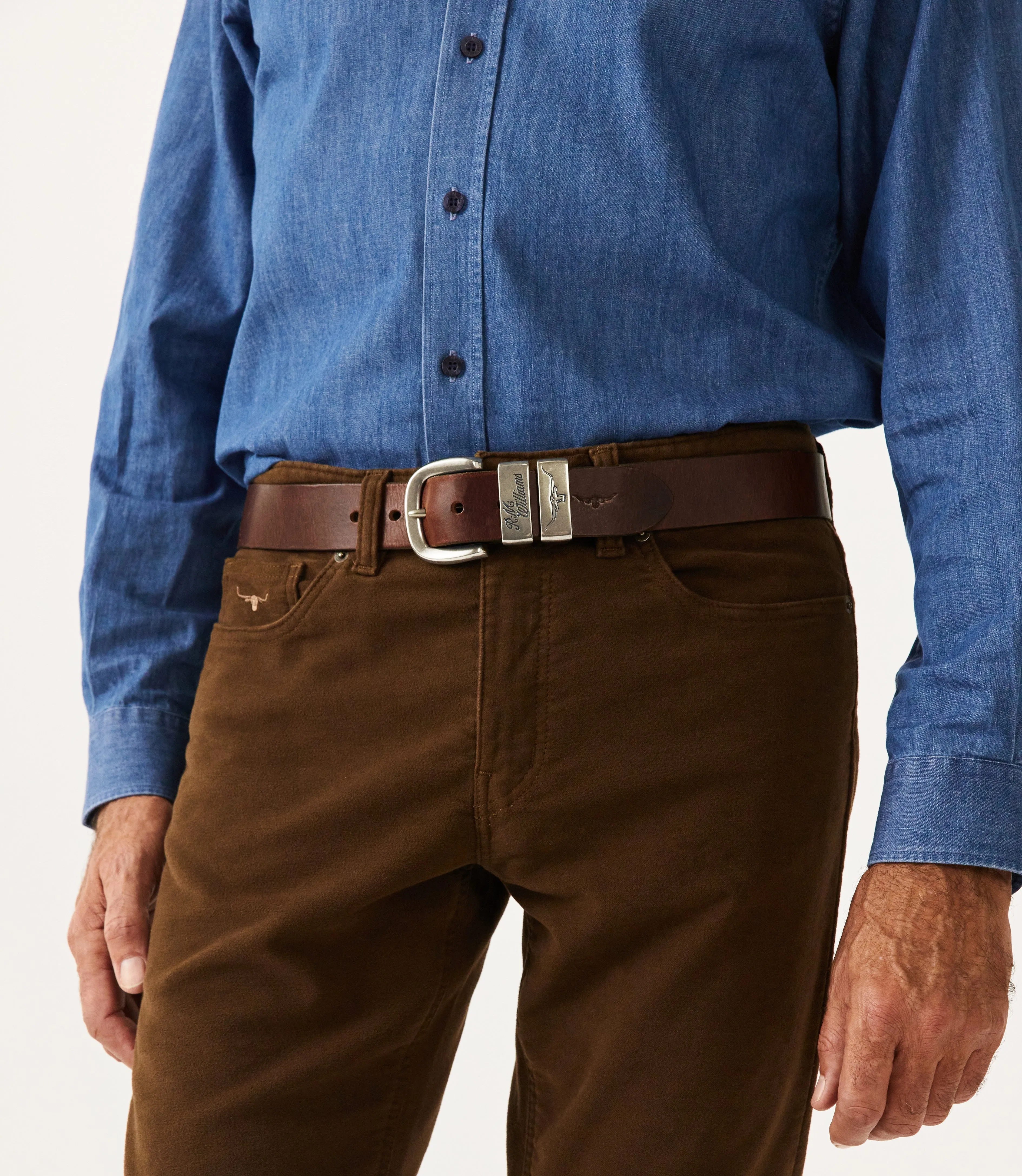 Drover Belt - Dark Tan