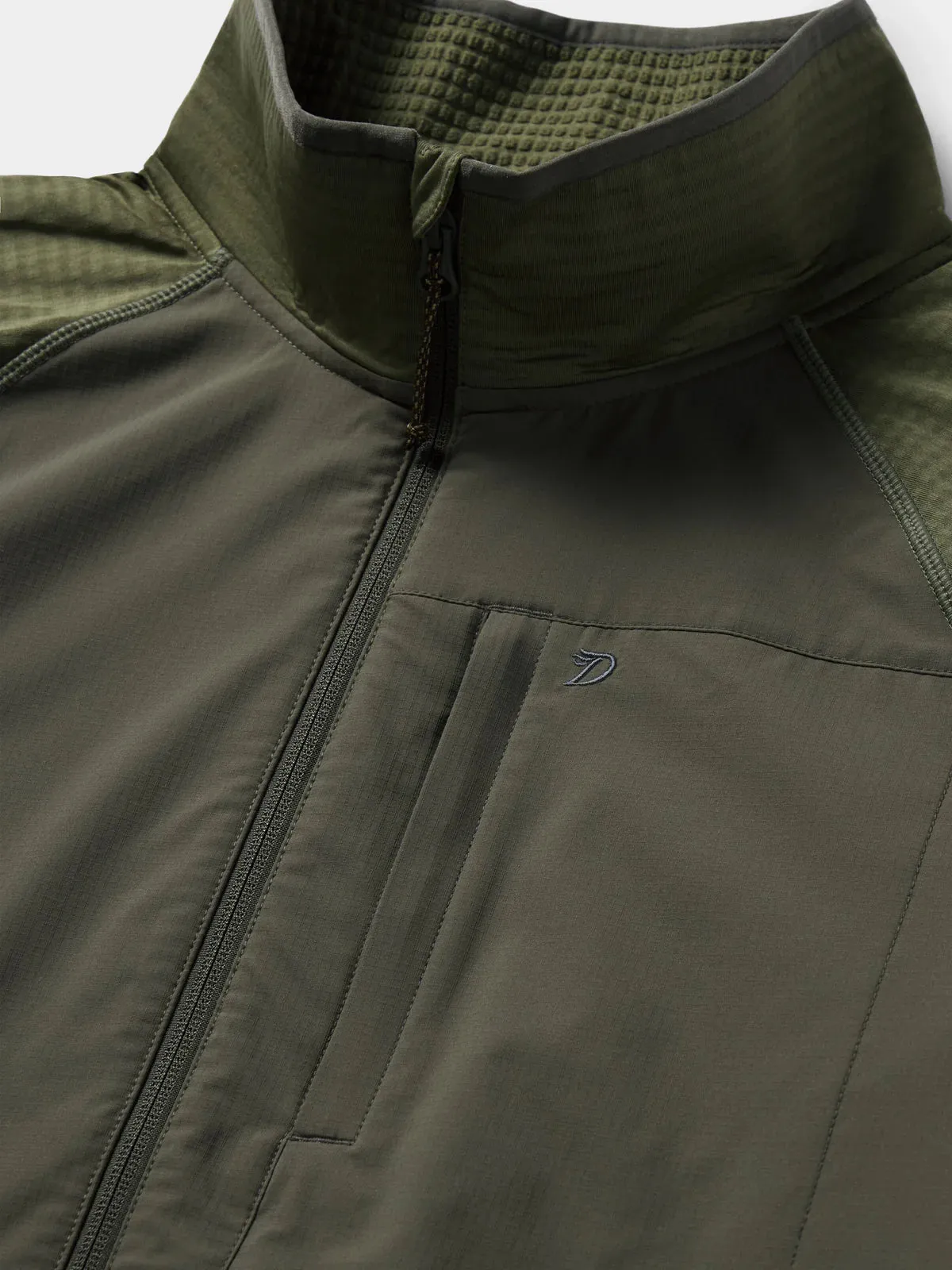 Duck Camp Lightweight Grid Tech Fleece 1/2 Zip