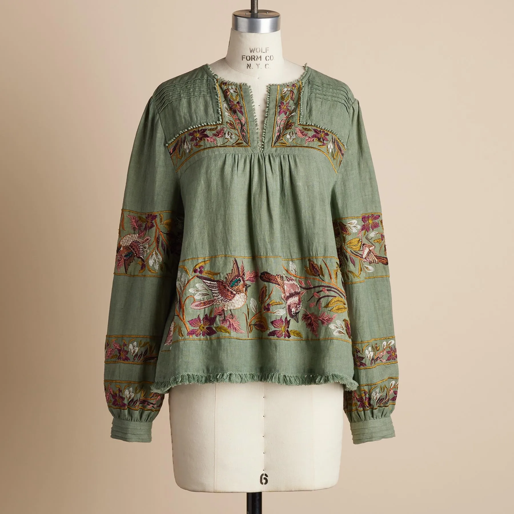 Floria Embroidered Top