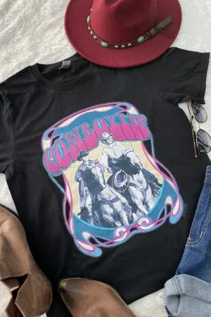 GILDAN COWBOYIN- BLACK