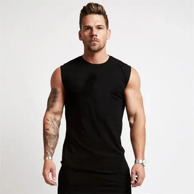 Gym Vest for Men - Comfortable Exercise Clothing with Stylish Design