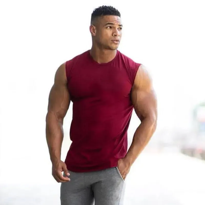 Gym Vest for Men - Comfortable Exercise Clothing with Stylish Design