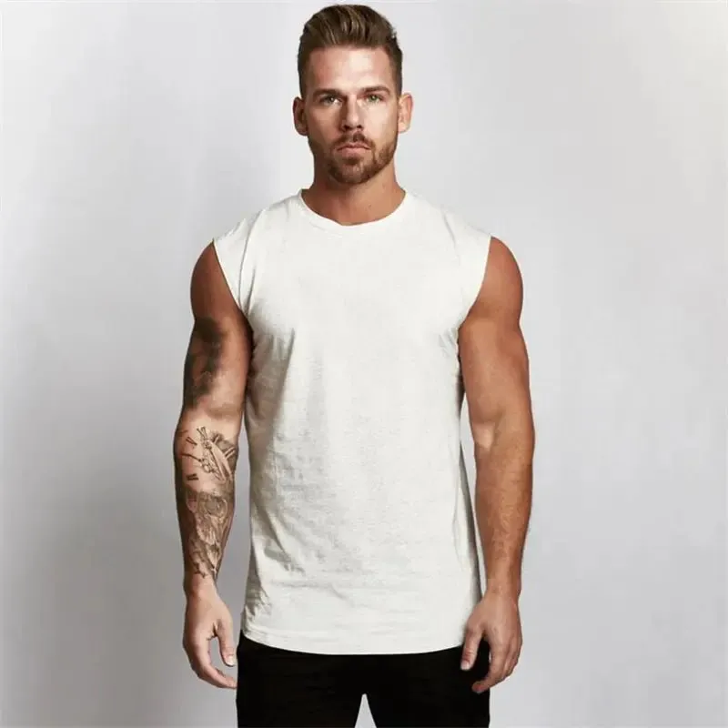 Gym Vest for Men - Comfortable Exercise Clothing with Stylish Design