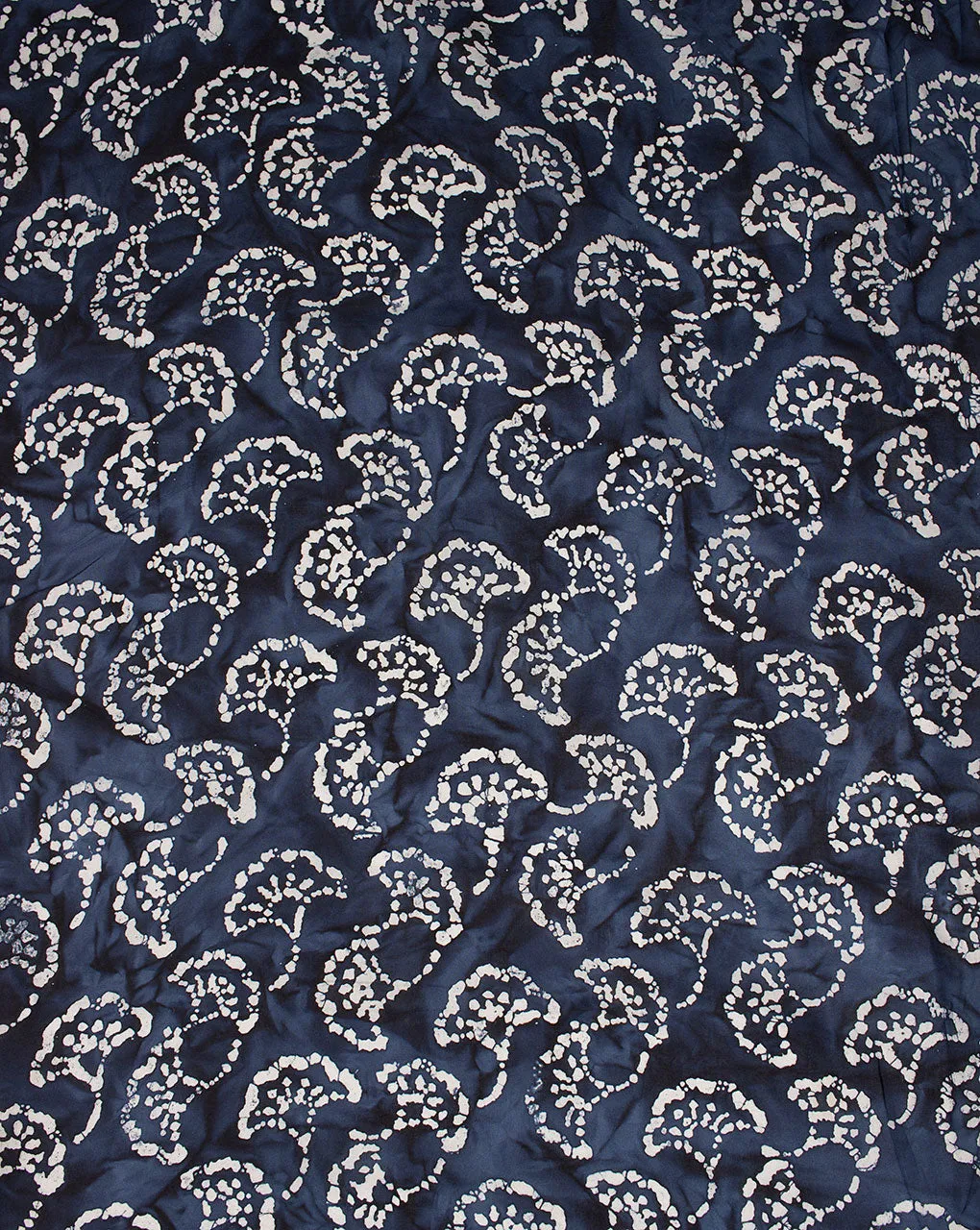 Hand Block Wax Batik Modal Fabric