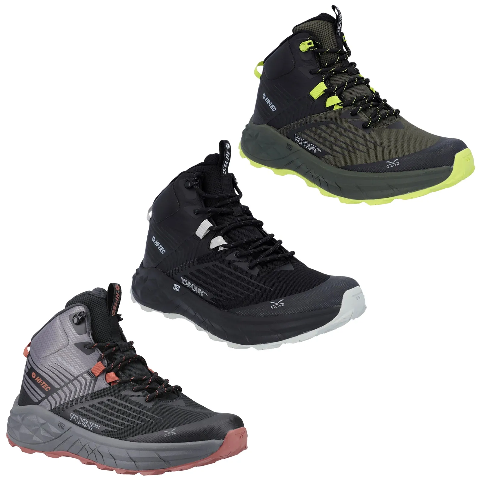 Hi-Tec Mens Fuse Trail Boots