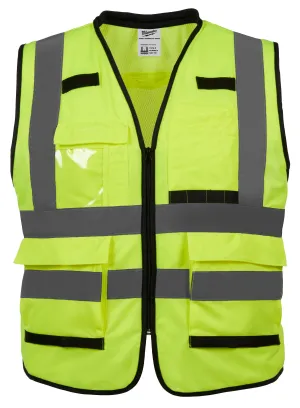 Hi-Vis Vest - Milwaukee® Class 2 High Visibility Performance Safety Vest, 12 Pack, 48-73-50