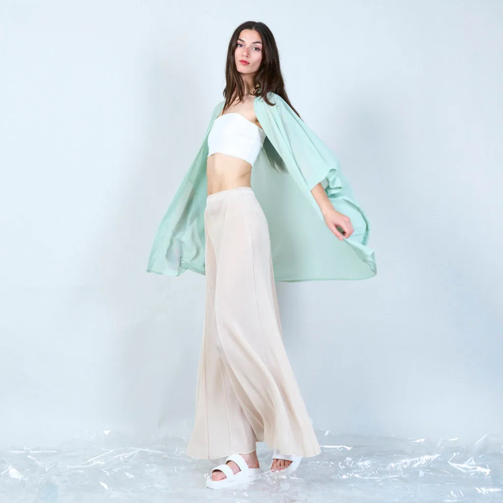 Lightweight sheer cover-up cardigan wholesale