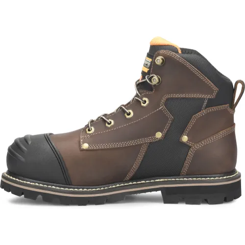 Matterhorn Men's Ibeam 6" WP Comp Toe Metguard Work Boot Brown - MT2546