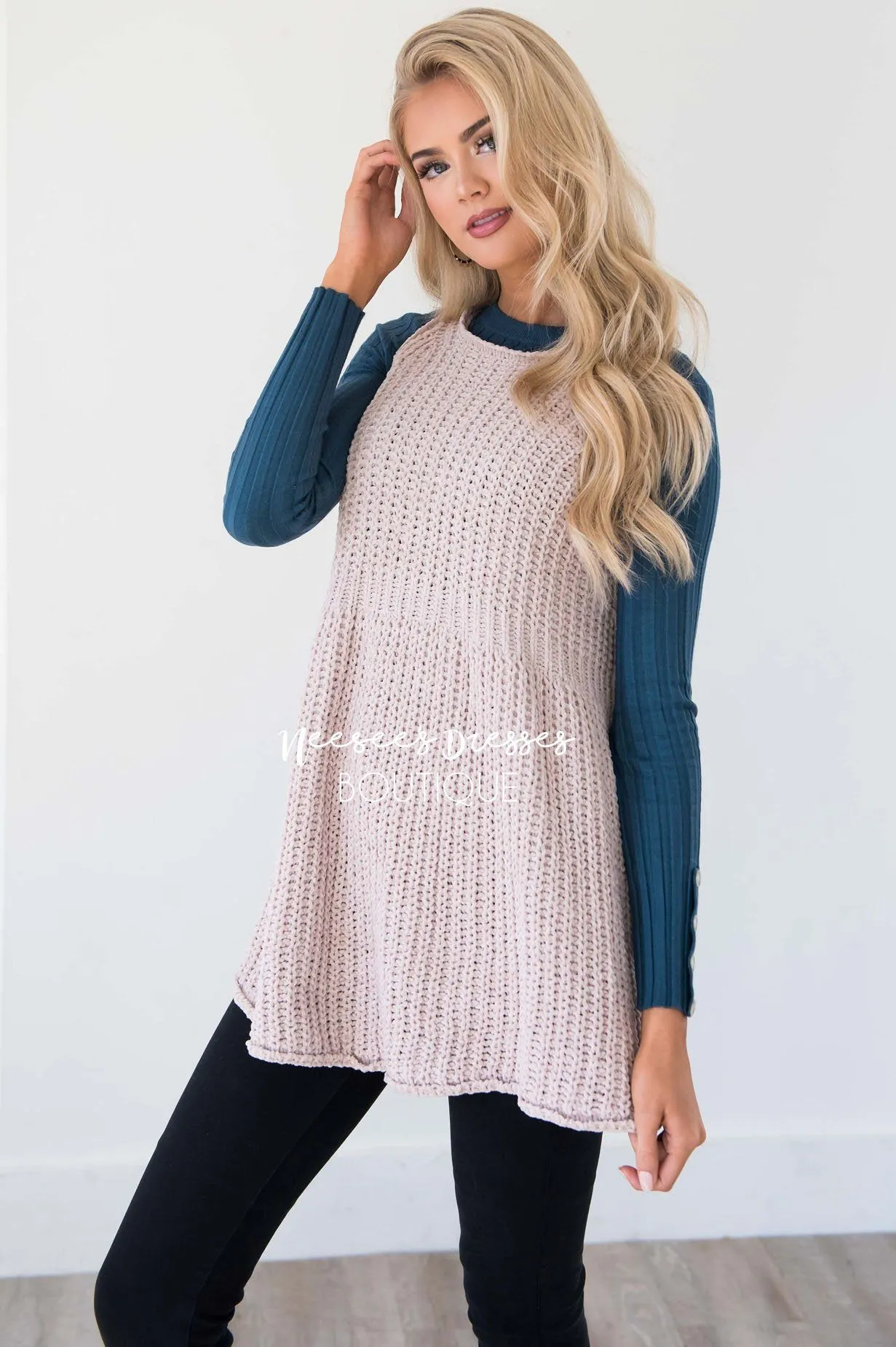 Meet Me By The Fire Knit Tunic