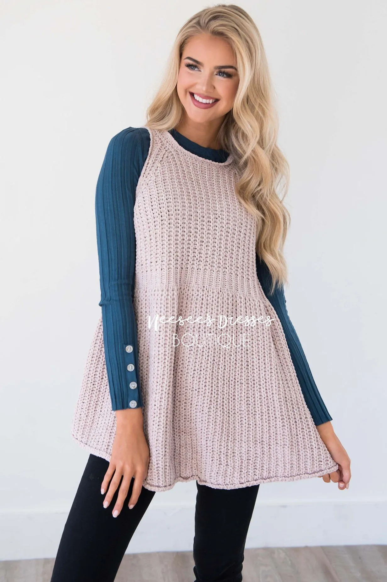 Meet Me By The Fire Knit Tunic