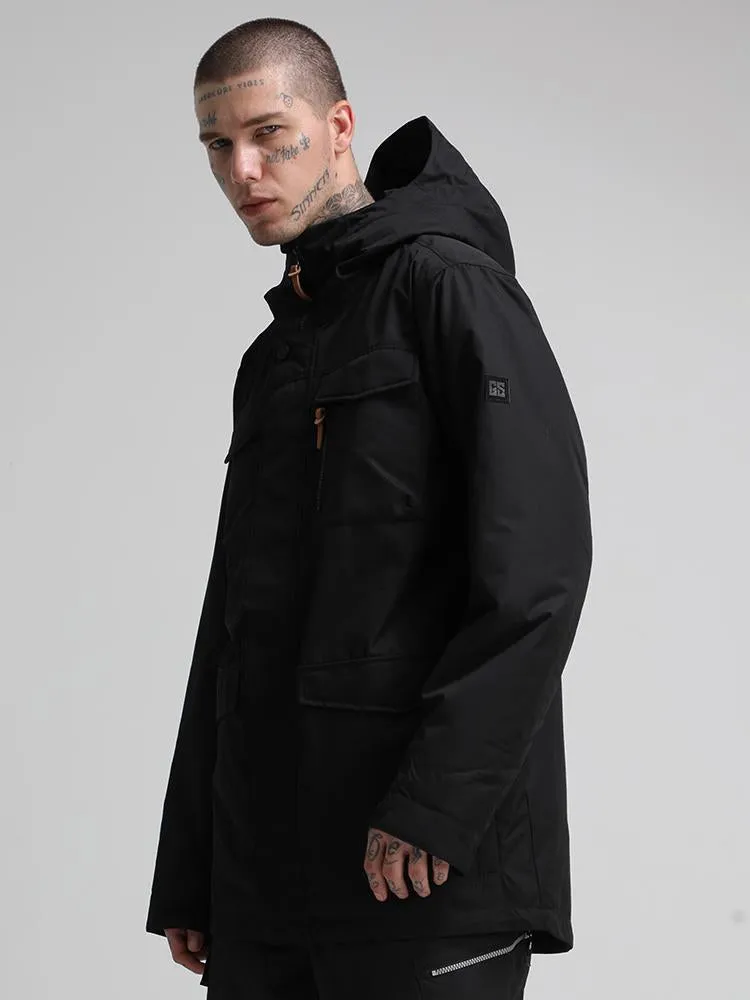 Men's Forever Black Snowboard & Ski Jackets