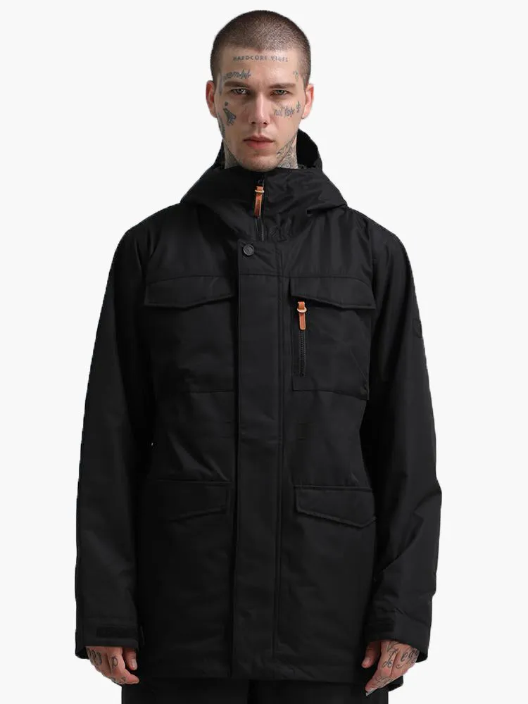 Men's Forever Black Snowboard & Ski Jackets