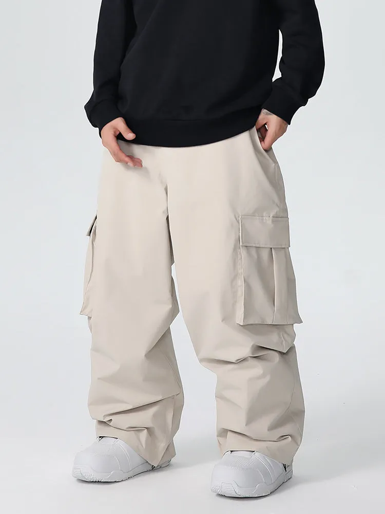 Men's Searipe Durable Mountain Pro All Function Baggy Snow Pants