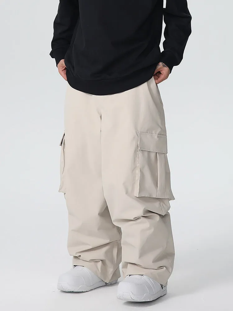 Men's Searipe Durable Mountain Pro All Function Baggy Snow Pants