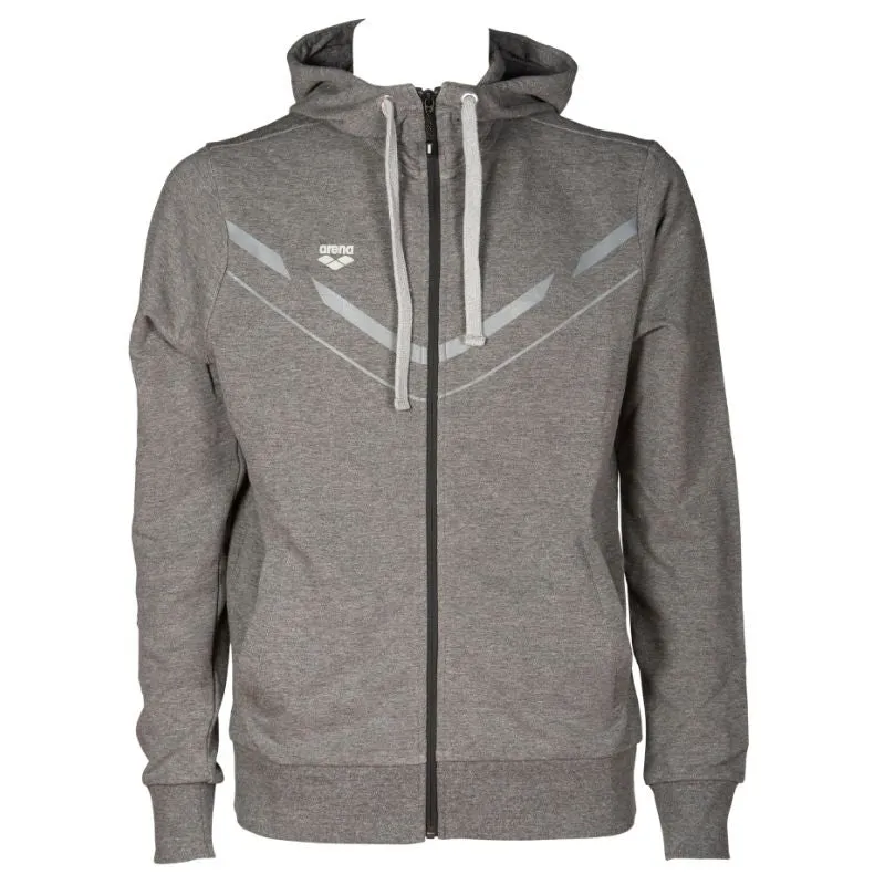 MEN'S STRETCH HOODED F/Z JACKET