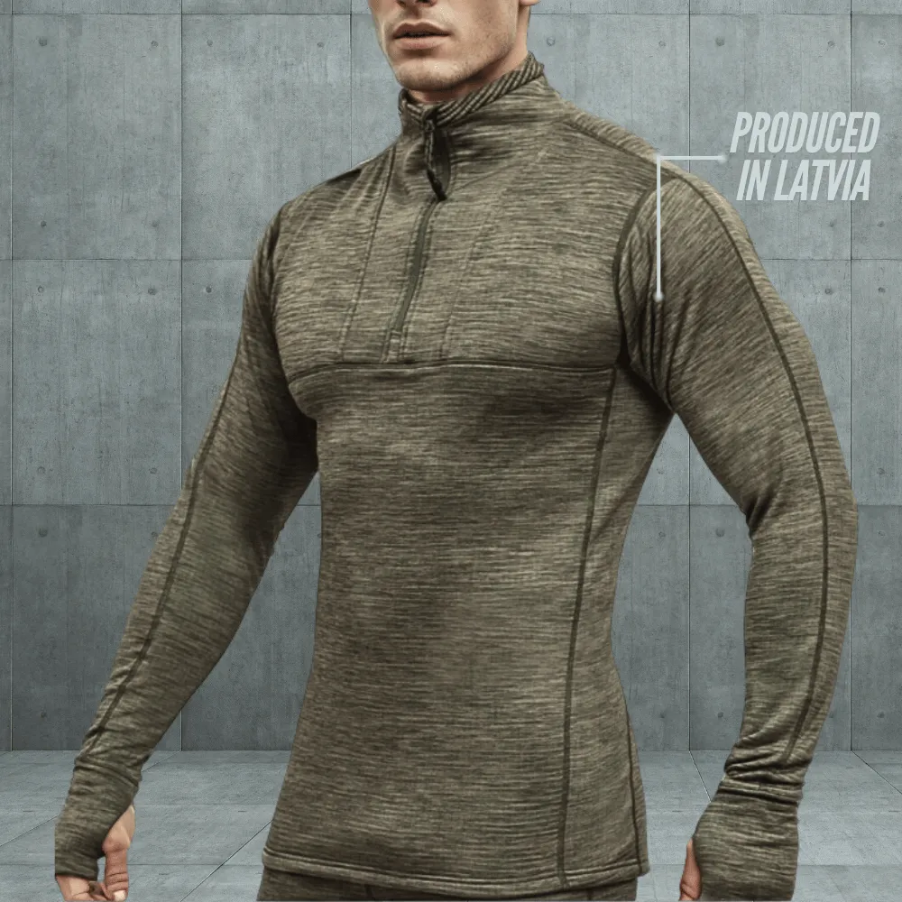 Men's Thermal Shirt “Snow Shield” Extra Warm Ranger Green