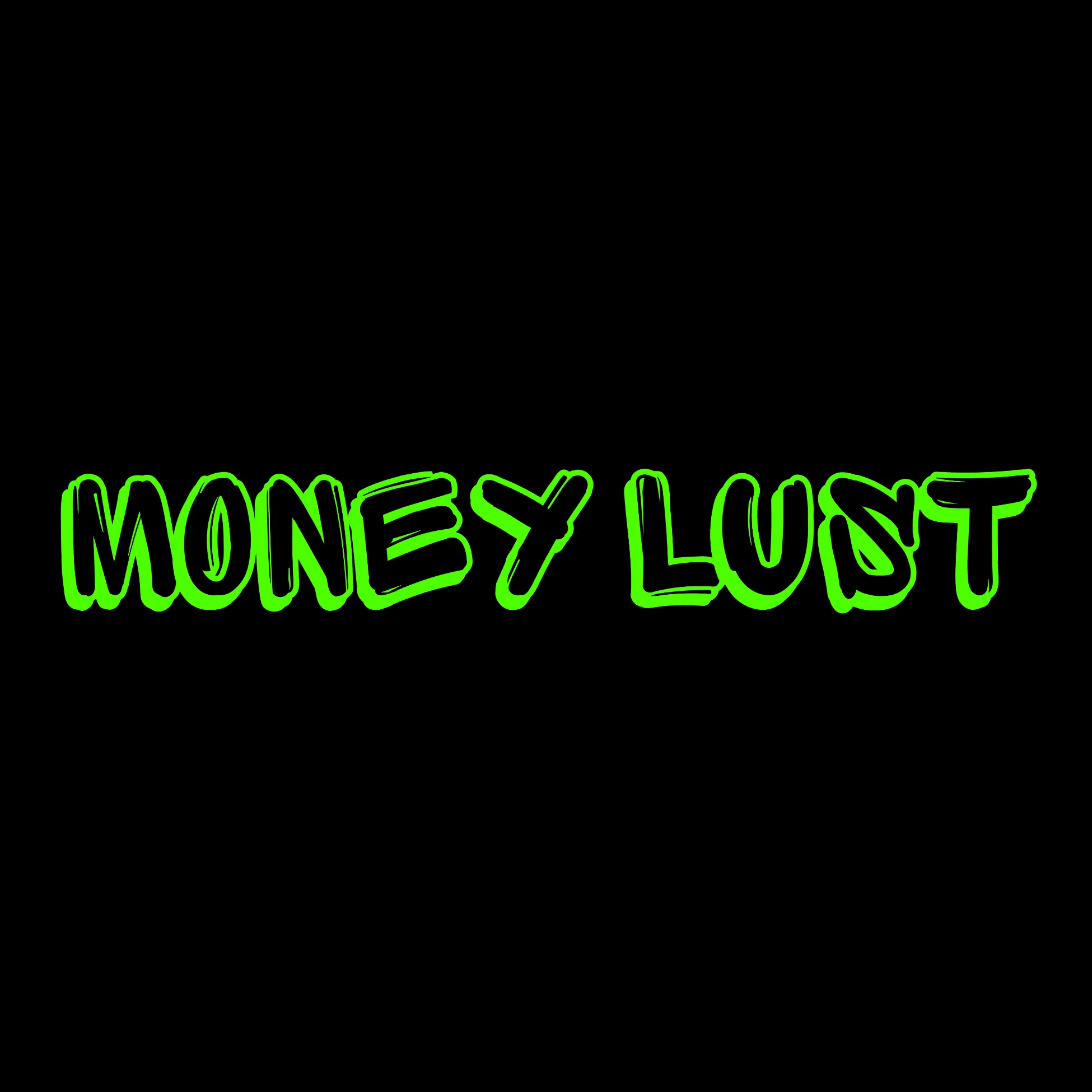 Money Lust Relaxed fit Black Hoodie For Men By Demon Wear