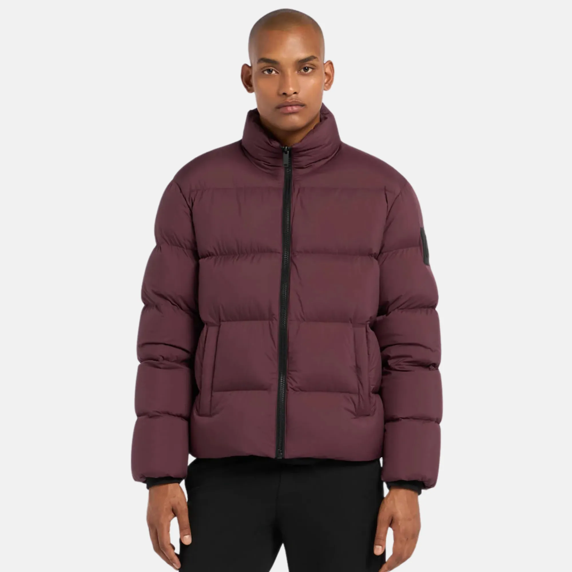 Moose Knuckles Beet Red Kings Puffer Jacket