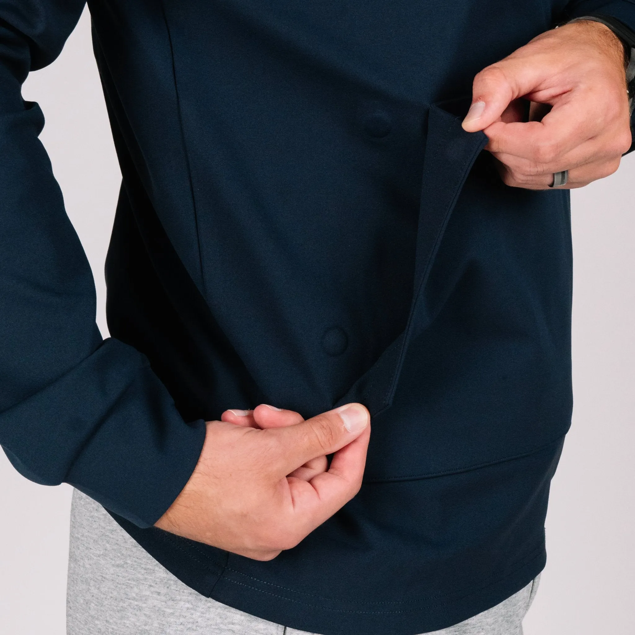 NEW! Durable Hoodie - Navy Blue