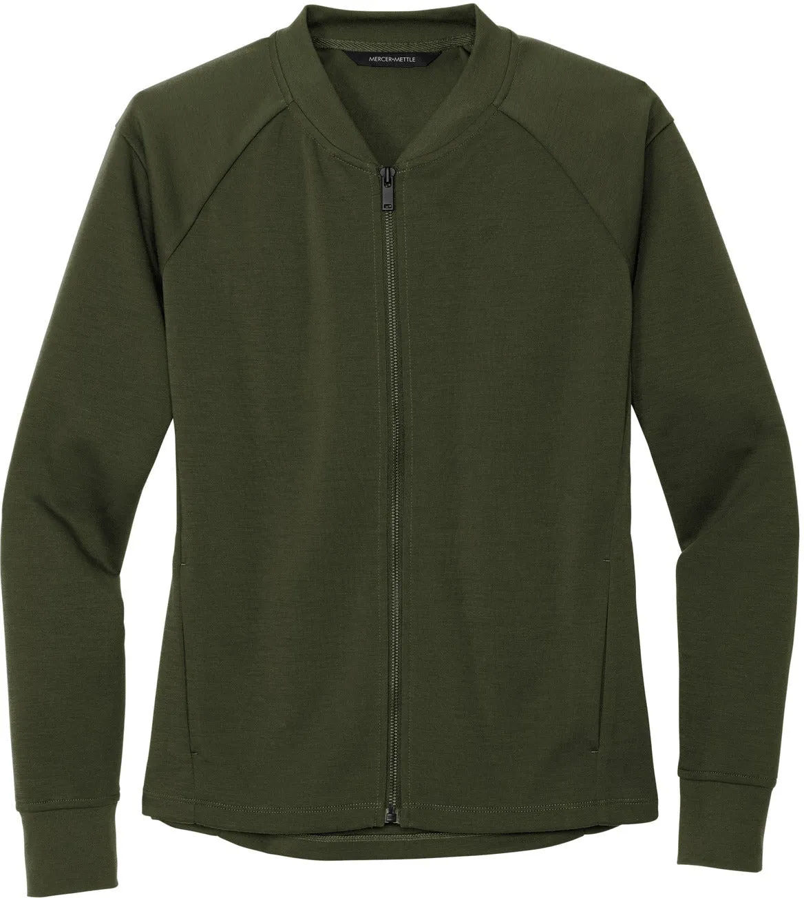 OUTLET-Mercer Mettle Ladies Double-Knit Bomber