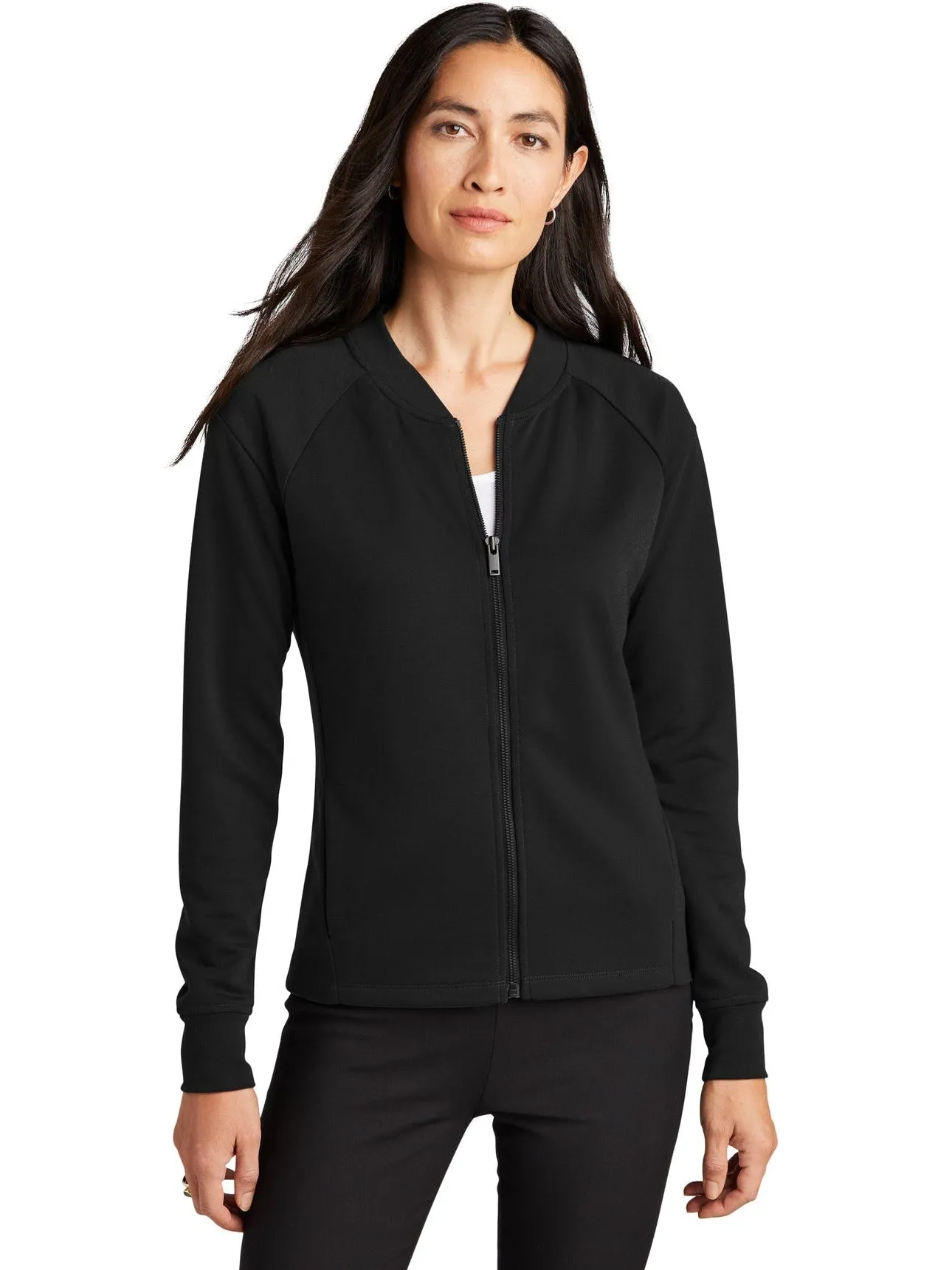 OUTLET-Mercer Mettle Ladies Double-Knit Bomber