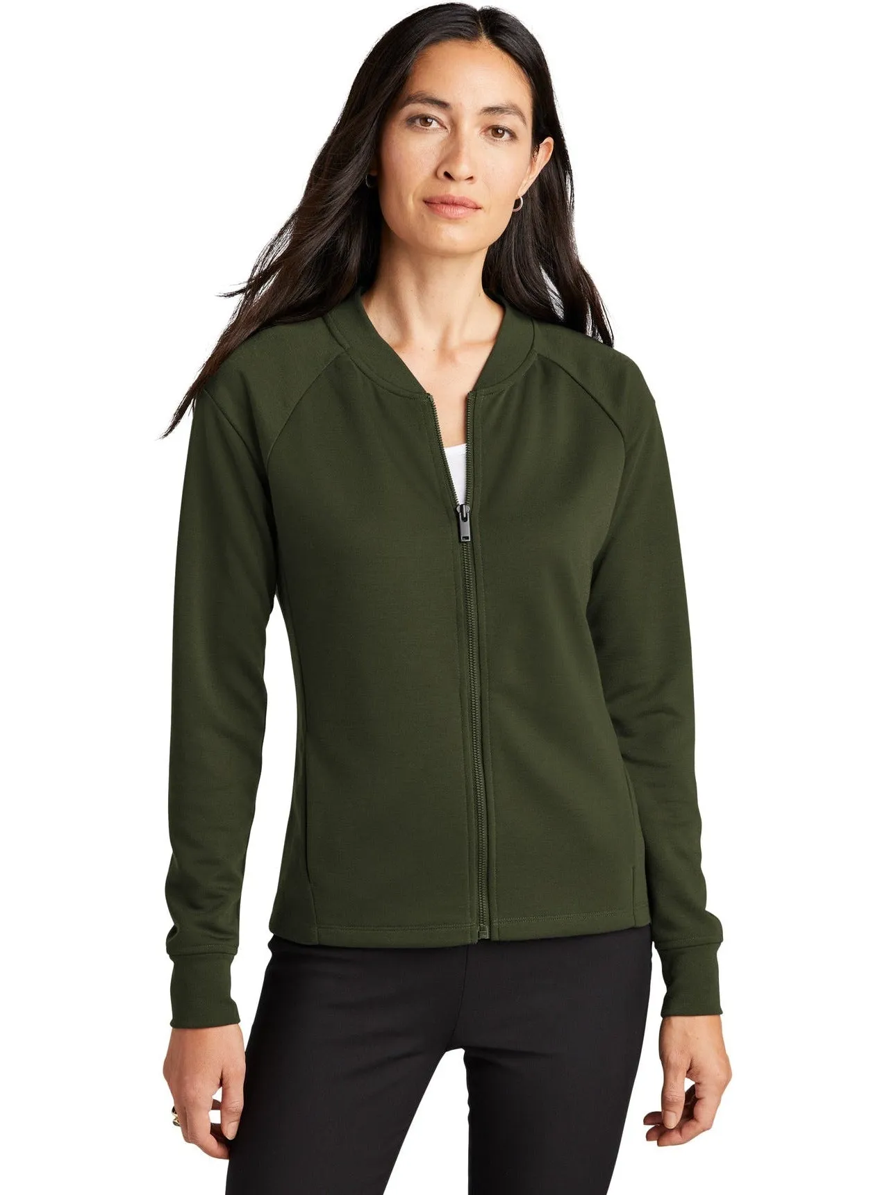 OUTLET-Mercer Mettle Ladies Double-Knit Bomber