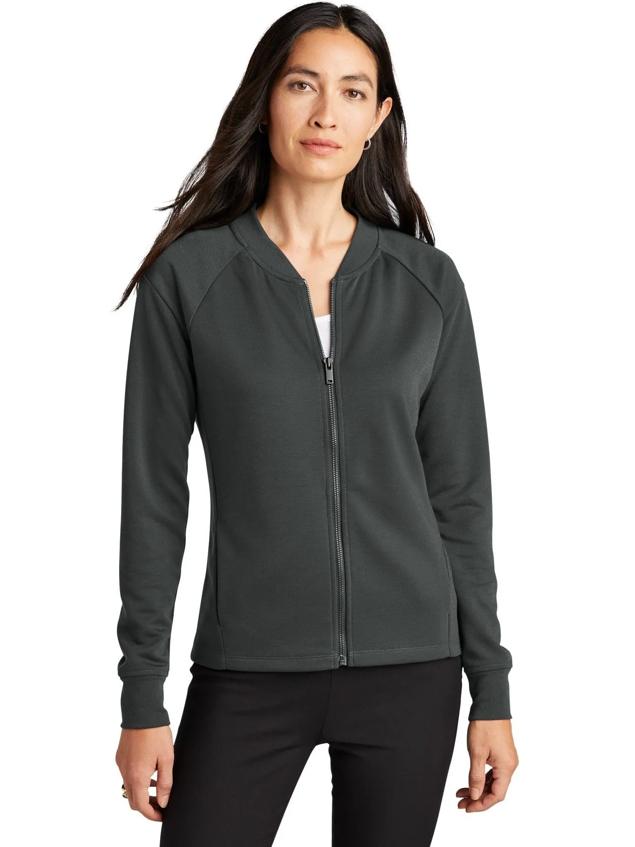 OUTLET-Mercer Mettle Ladies Double-Knit Bomber